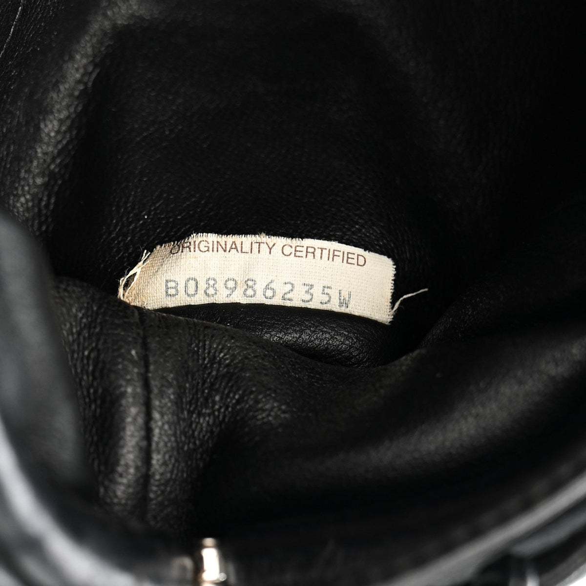 Nappa Intrecciato The Mini Pouch Black