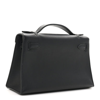 Swift Kelly Pochette Clutch Black