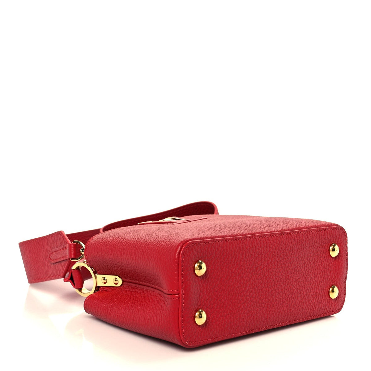 Taurillon Mini Capucines Scarlet