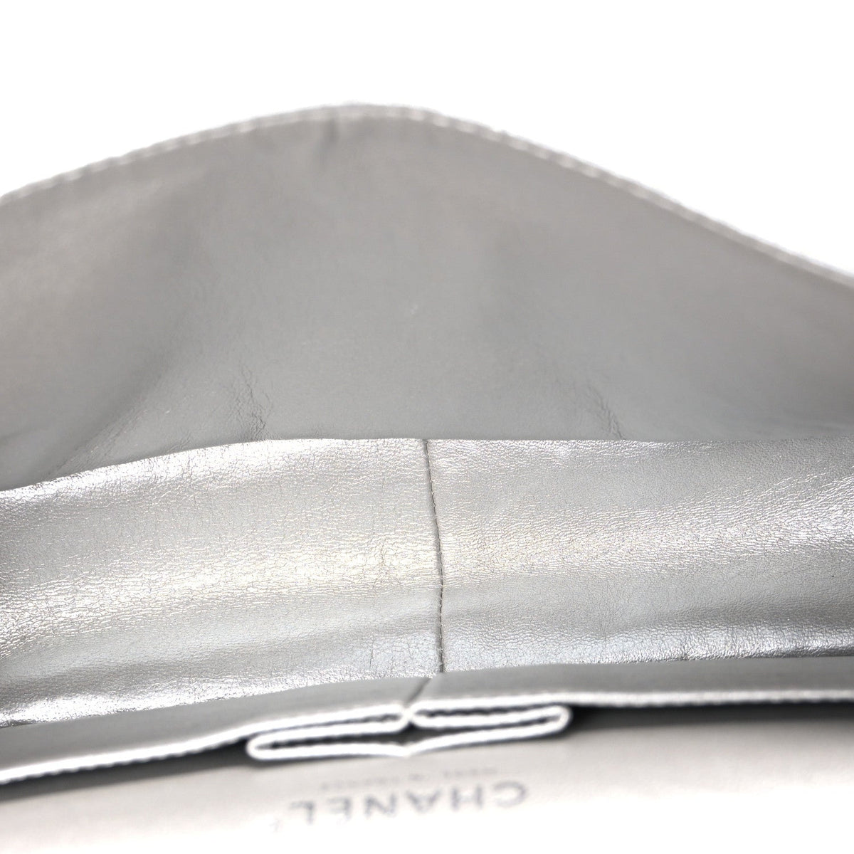 Metallic Lambskin Quilted 2.55 Reissue 226 Flap Silver