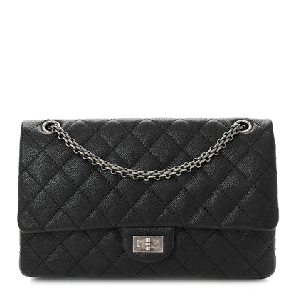 Caviar Quilted 2.55 Reissue 226 Flap Black