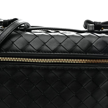 Calfskin Intrecciato Bang Bang Vanity Case Black