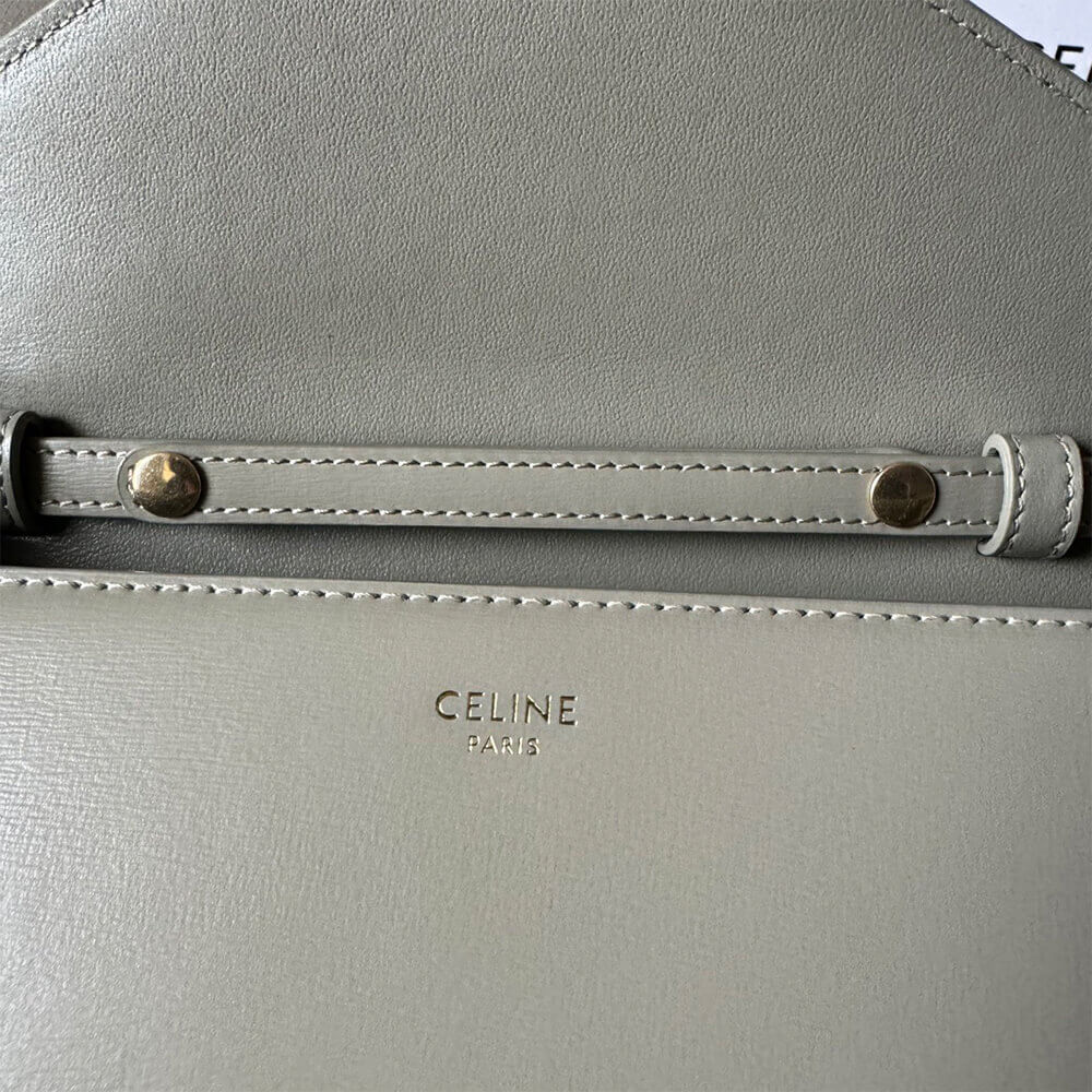 WALLET ON CHAIN MARGO in Shiny calfskin