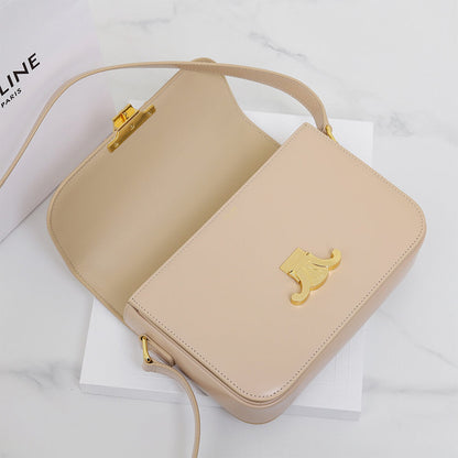 CELINE CLASSIQUE TRIOMPHE BAG in shiny calfskin