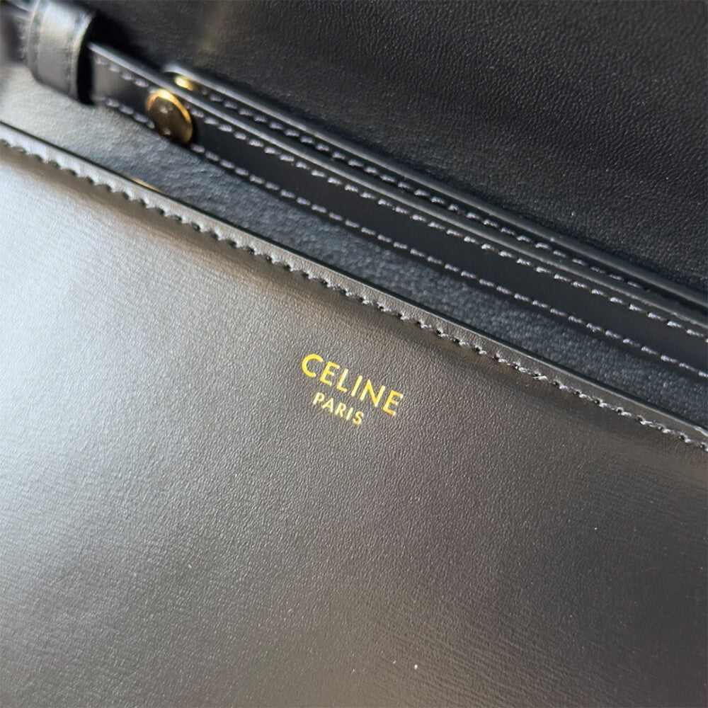 WALLET ON CHAIN MARGO in Shiny calfskin