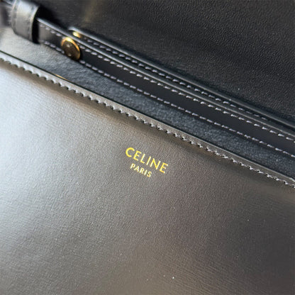 WALLET ON CHAIN MARGO in Shiny calfskin