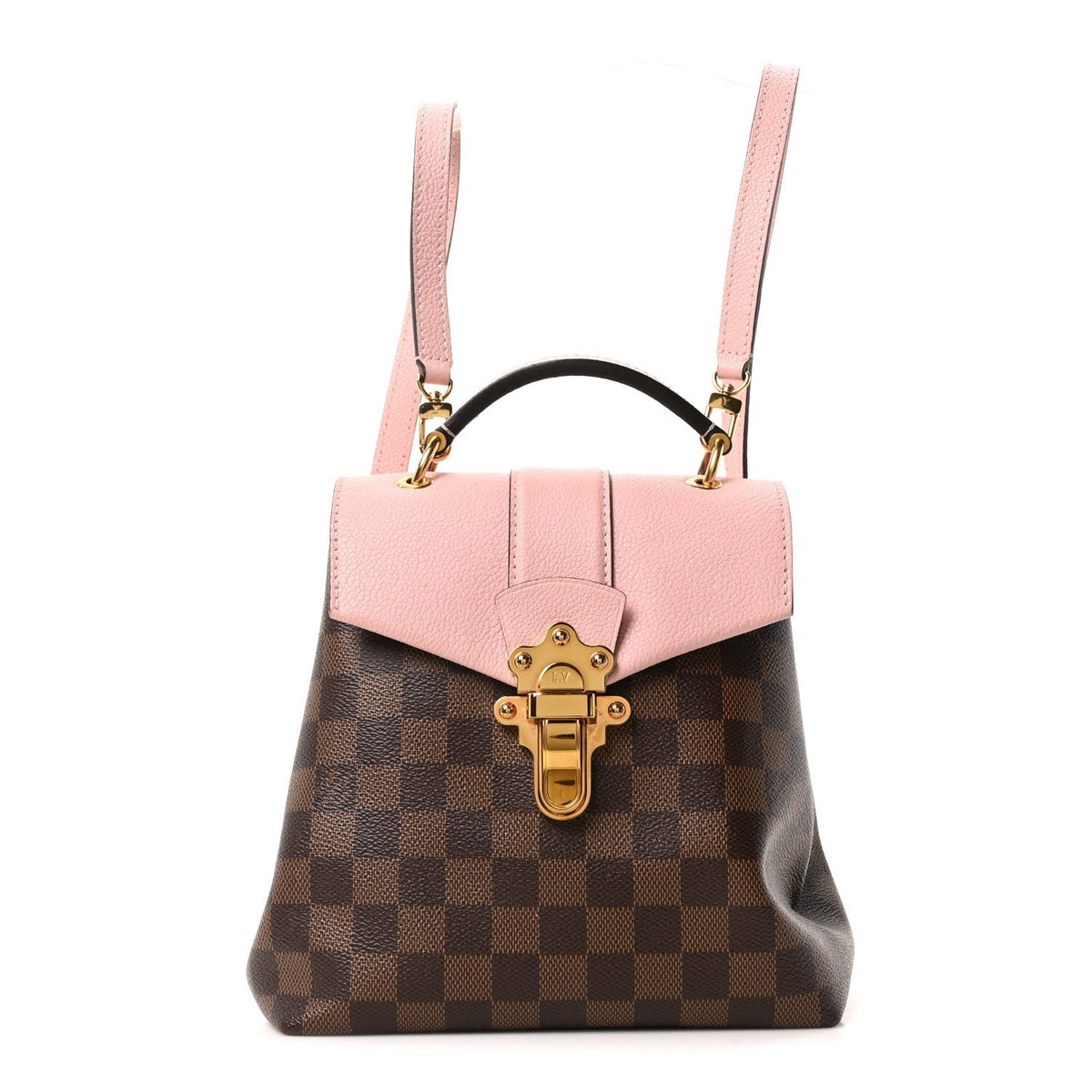 Damier Ebene Clapton Backpack Magnolia