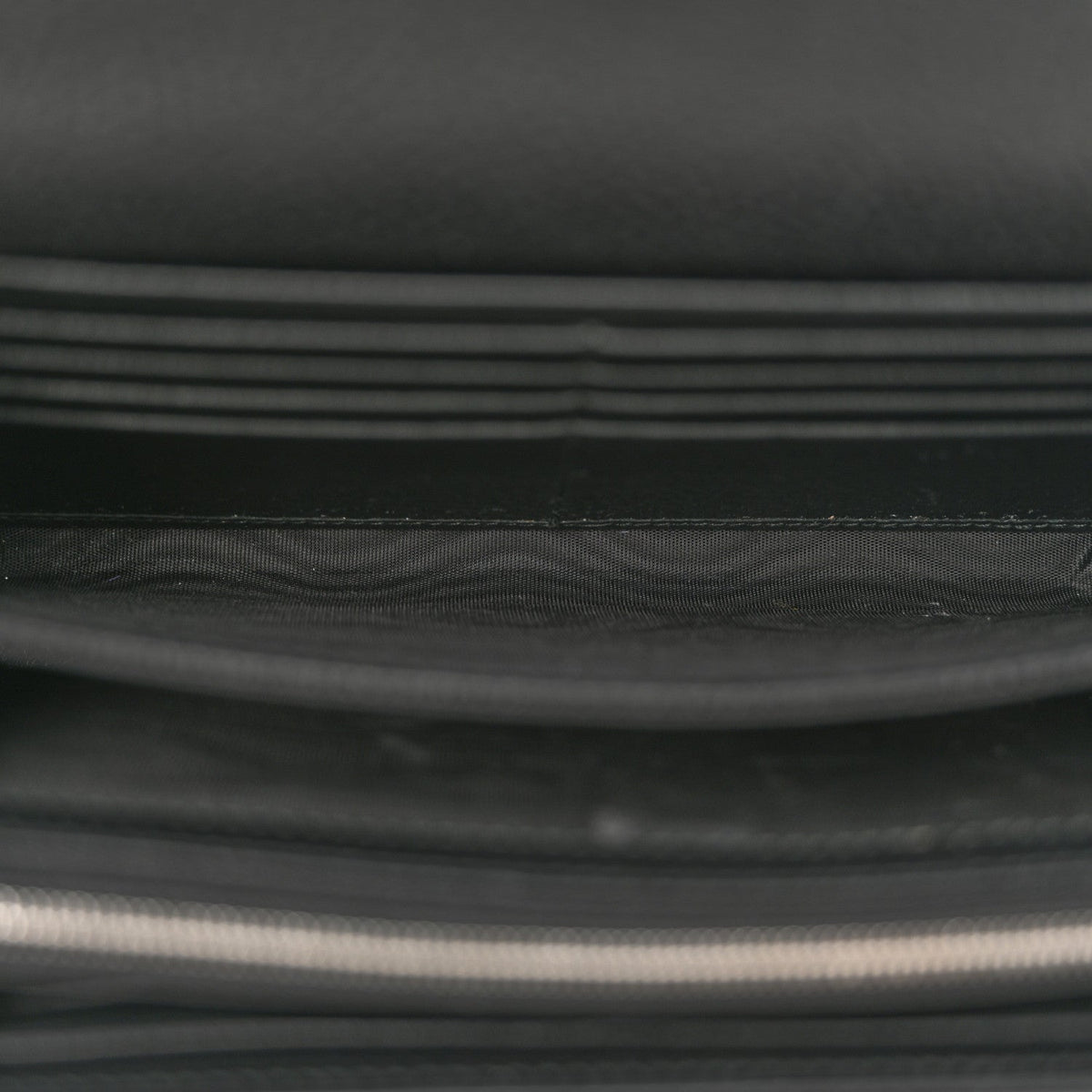 Calfskin Mini Dionysus Chain Wallet Black