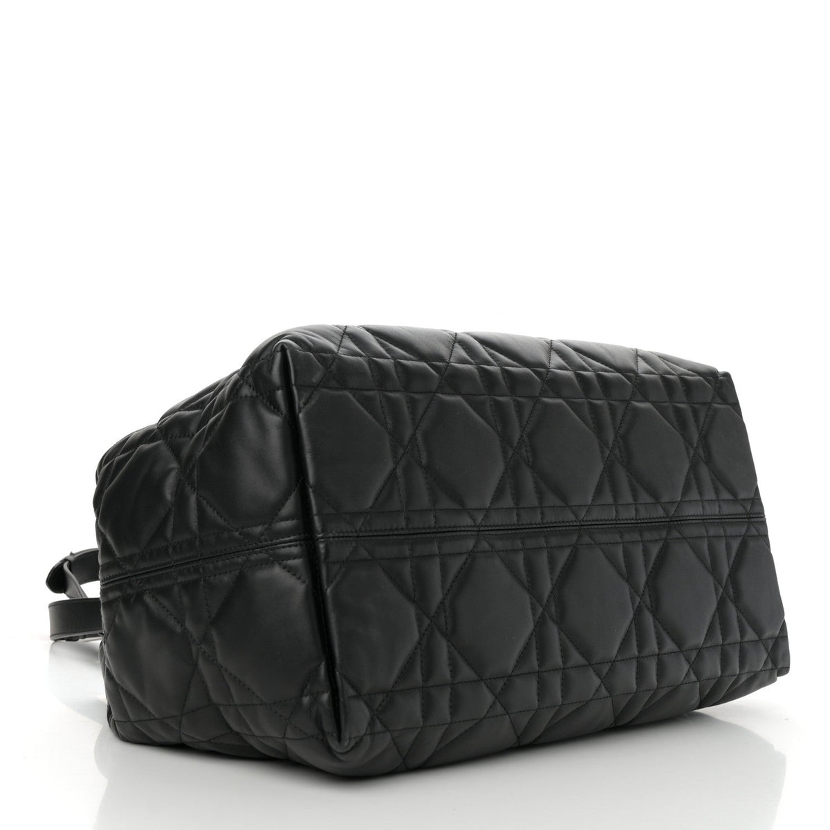 Calfskin Macrocannage Large Toujours Black