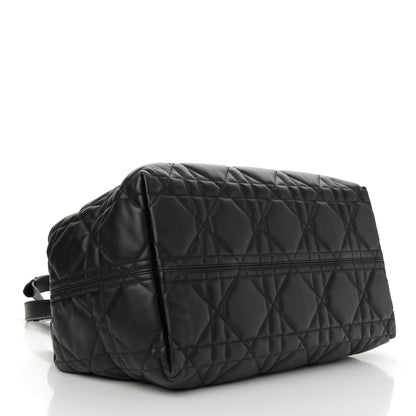 Calfskin Macrocannage Large Toujours Black
