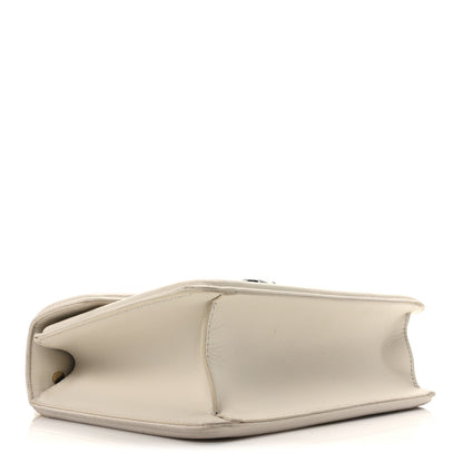 Nappa Serpenti Forever Chain Diamond Blast Shoulder Bag Ivory Gold