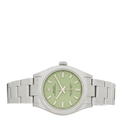 Stainless Steel 31mm Oyster Perpetual Watch Pistachio 277200