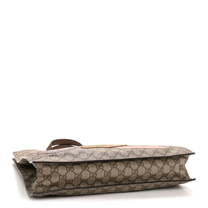 Soft GG Supreme Monogram Courrier Vertical Tote Beige New Acero