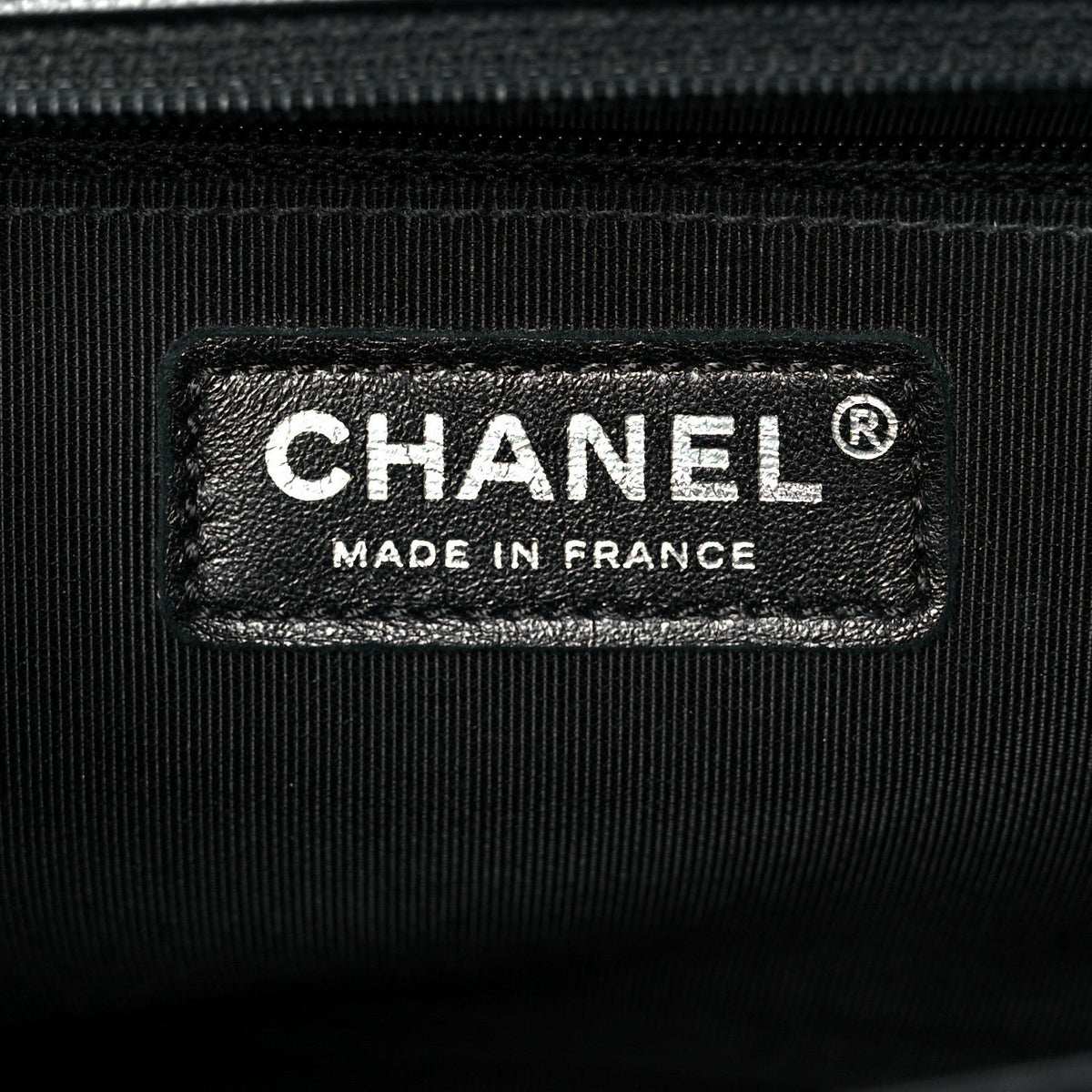 Grained Calfskin Quilted New Medium Boy Flap Black