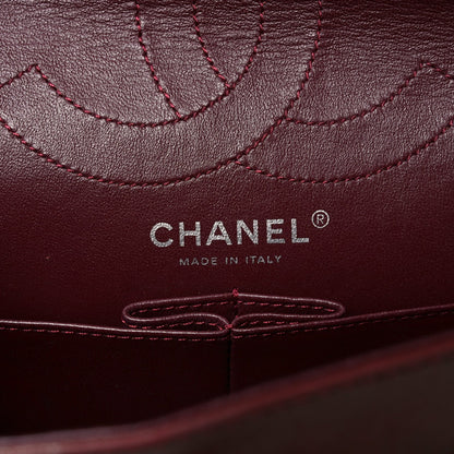 Patent Quilted 2.55 Reissue 226 Flap Burgundy