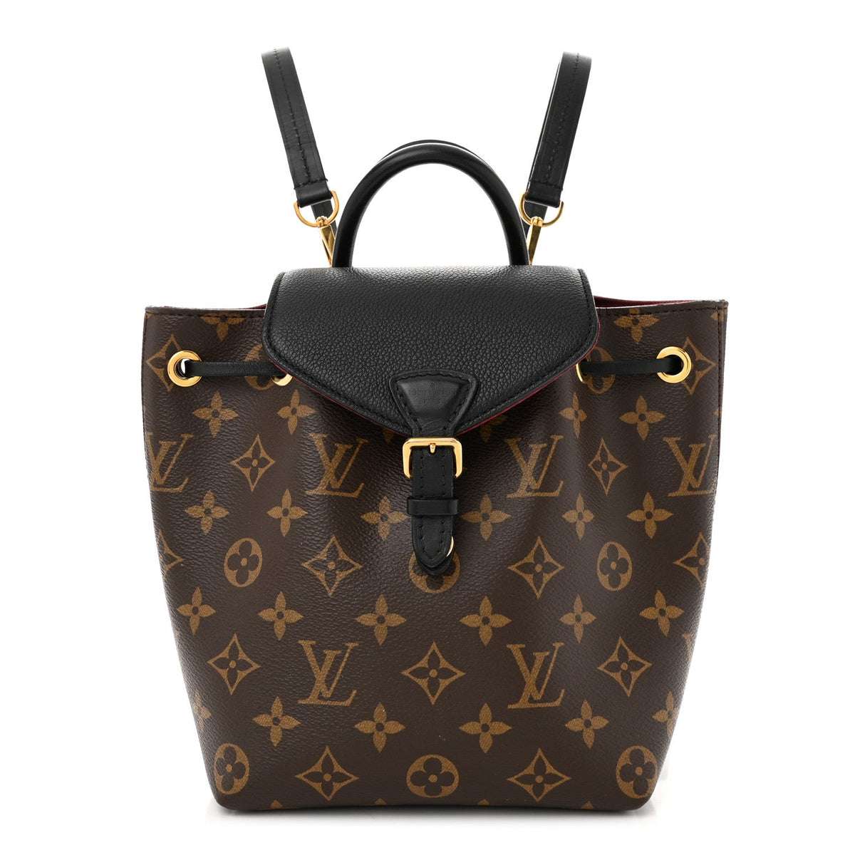 Monogram BB Montsouris NM Backpack Black