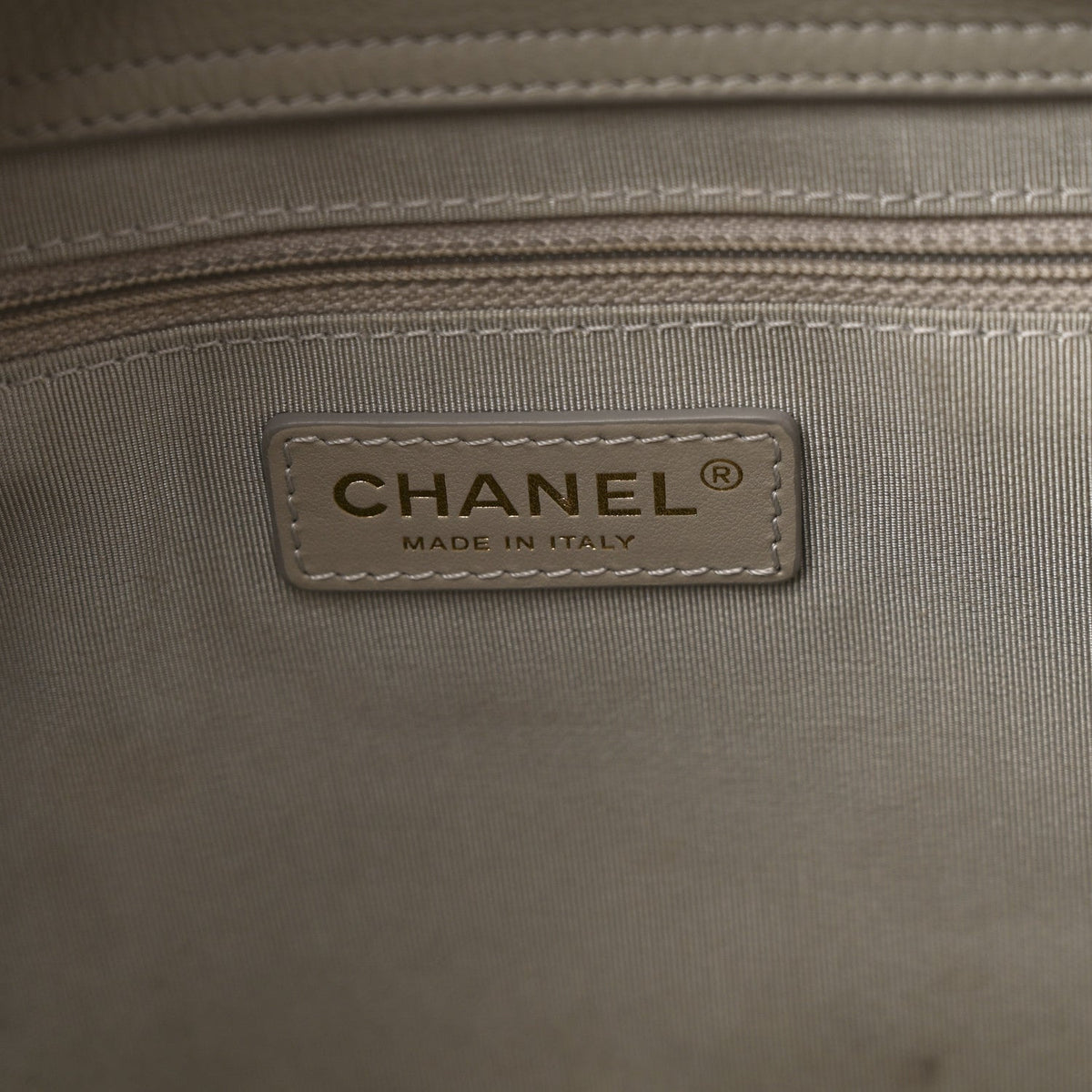 Bullskin Stitched Large Shopping Bag Grey
