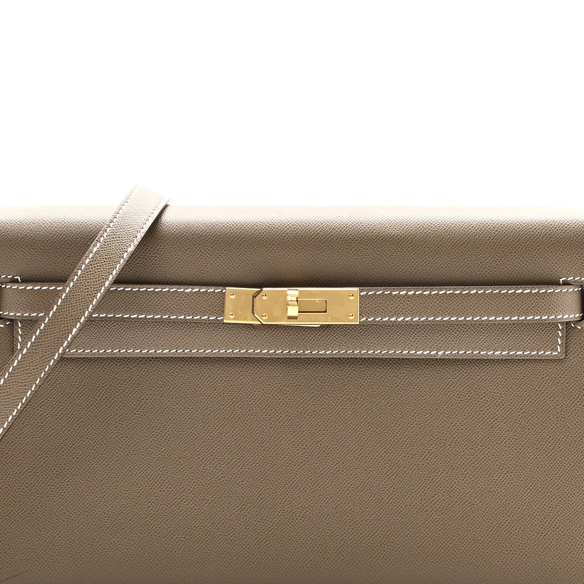 Madame Calfskin Kelly Elan Etoupe
