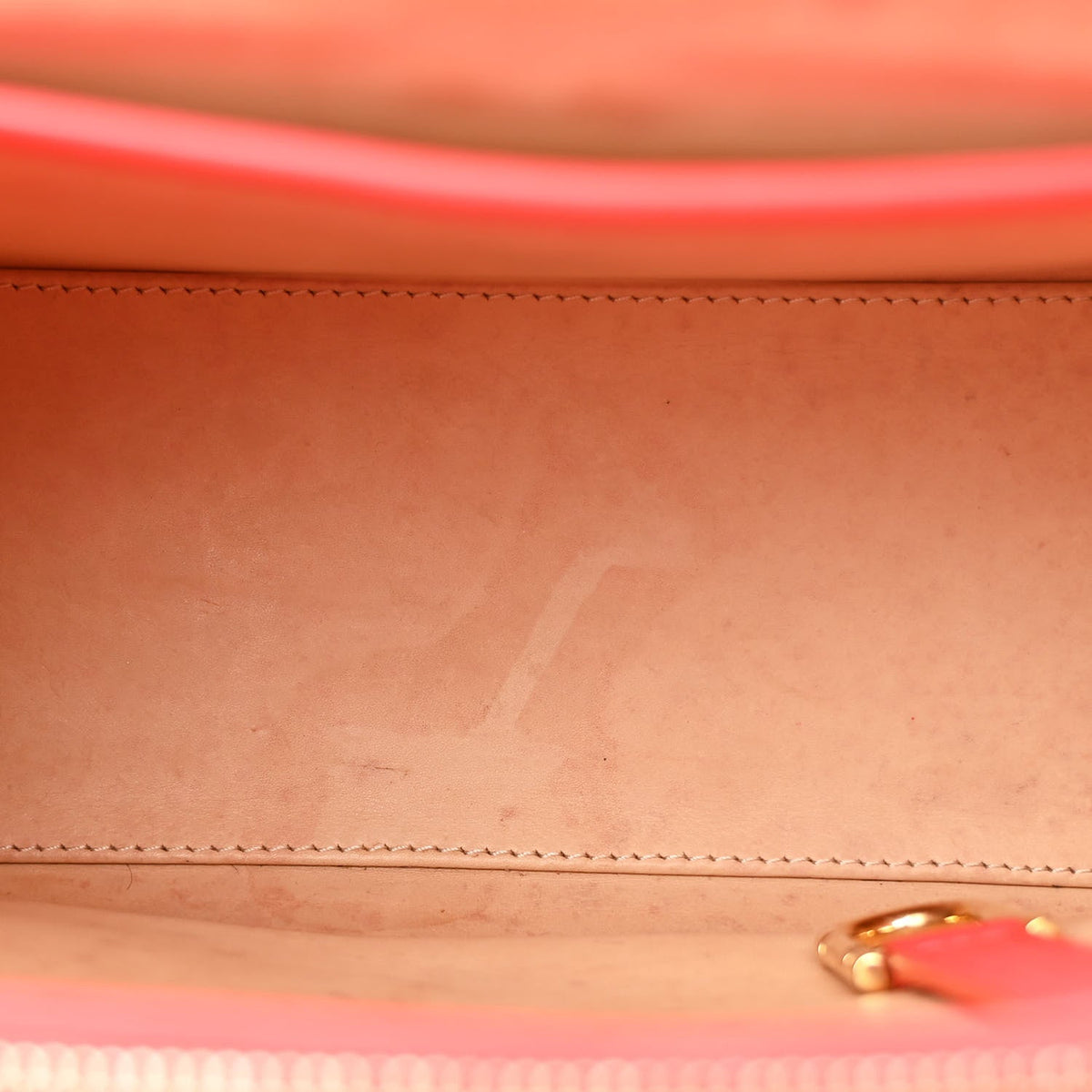 Calfskin MM Tempete Satchel Coral