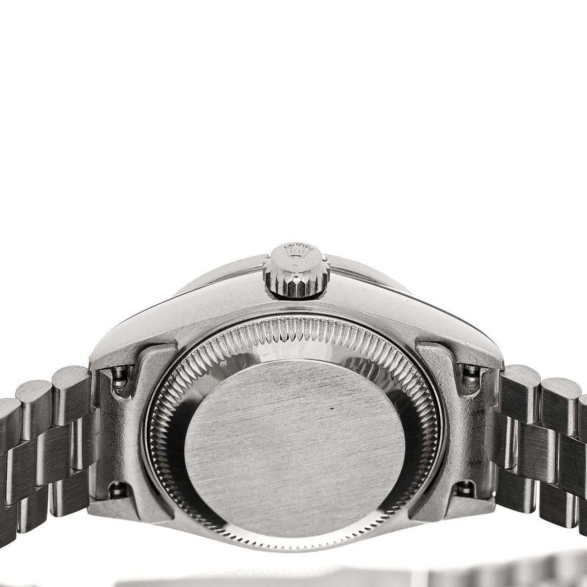 Platinum Diamond Bezel 26mm Datejust Watch Silver 69136