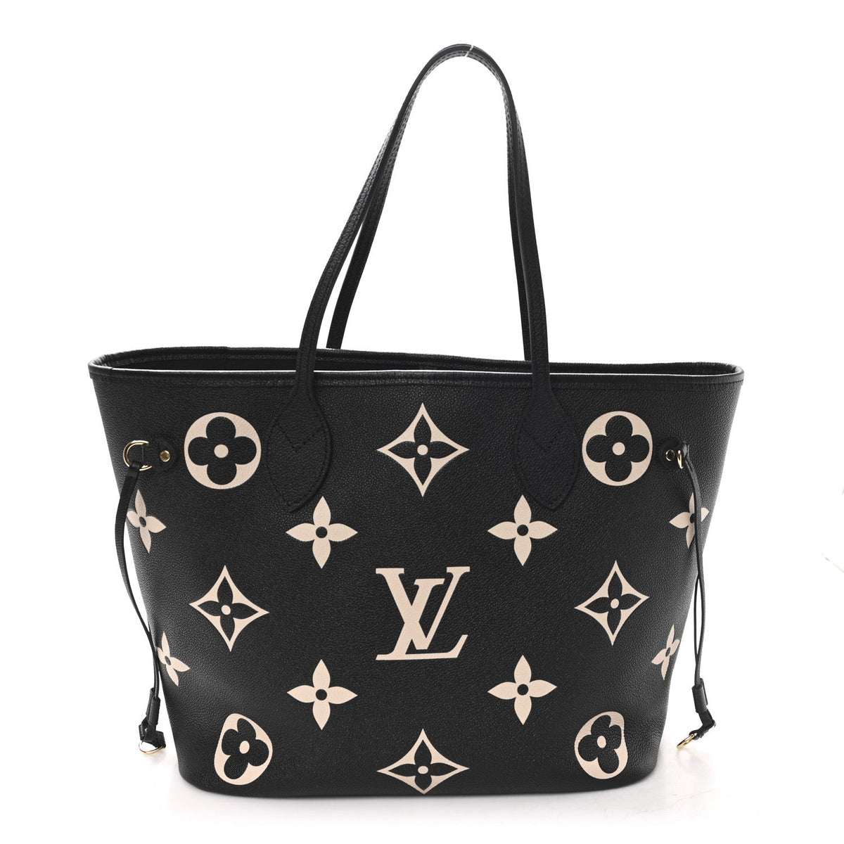 Empreinte Monogram Giant Neverfull MM Black Beige