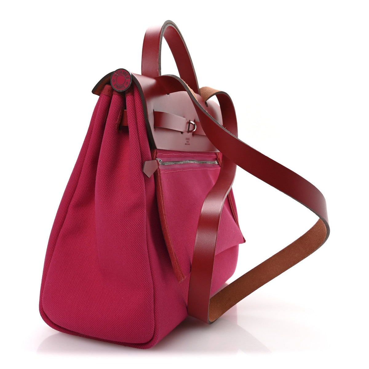 Toile Militaire Vache Hunter Laque Herbag Zip Retourne 31 PM Rose Mexico Rouge Piment