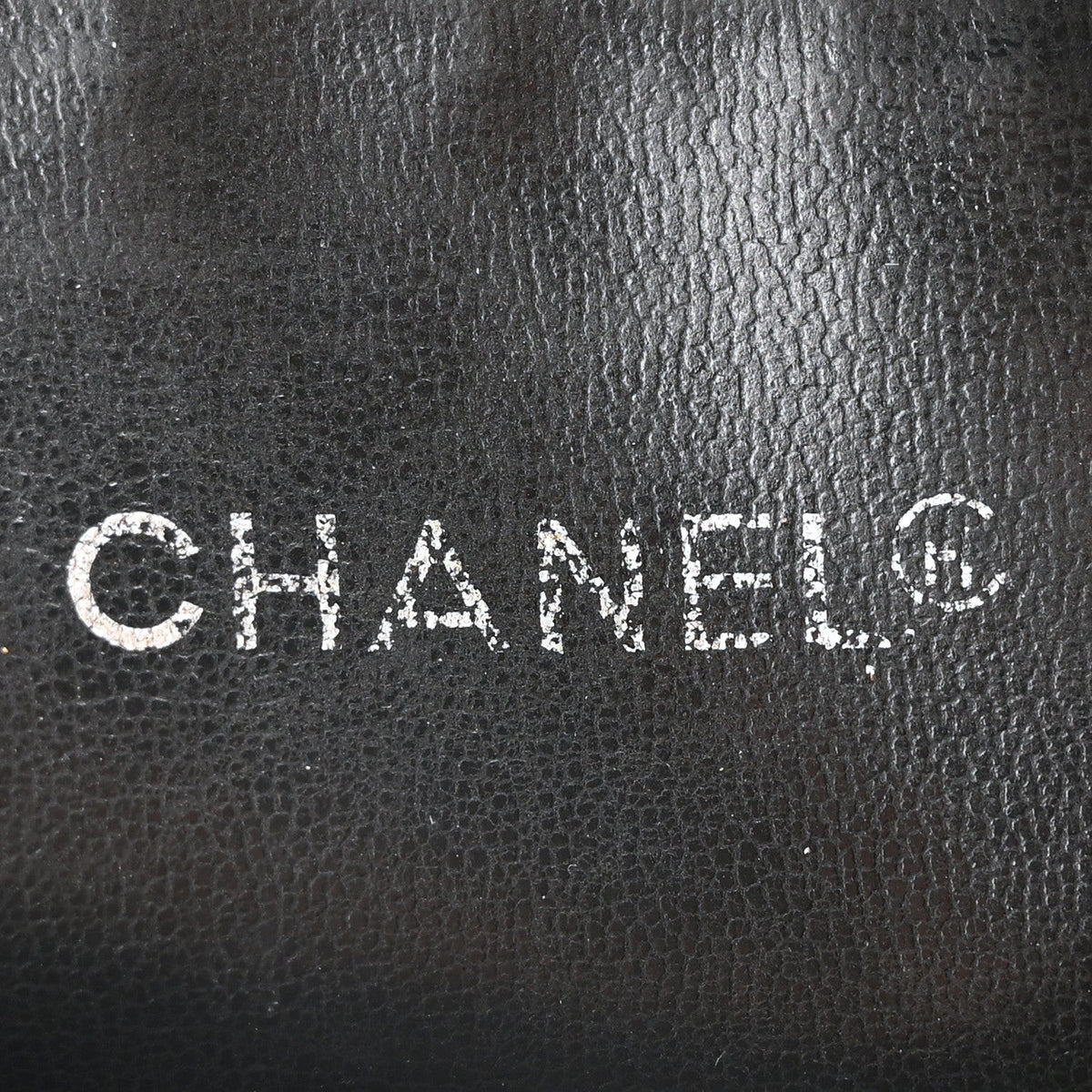 Calfskin Quilted CC Shopping Tote Black