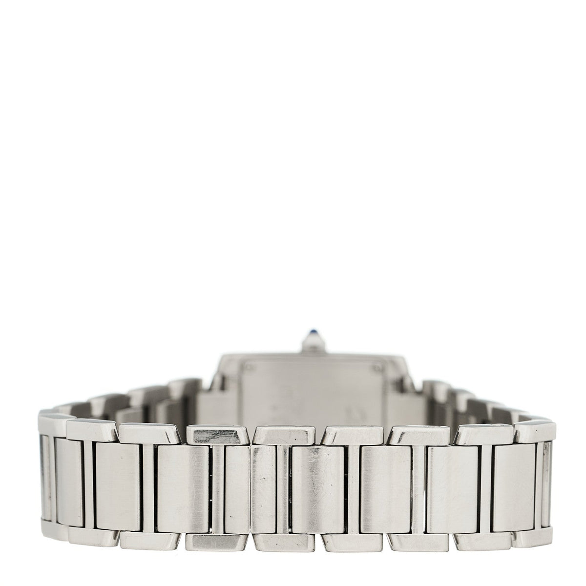 Stainless Steel 20mm Tank Francaise Quartz Watch