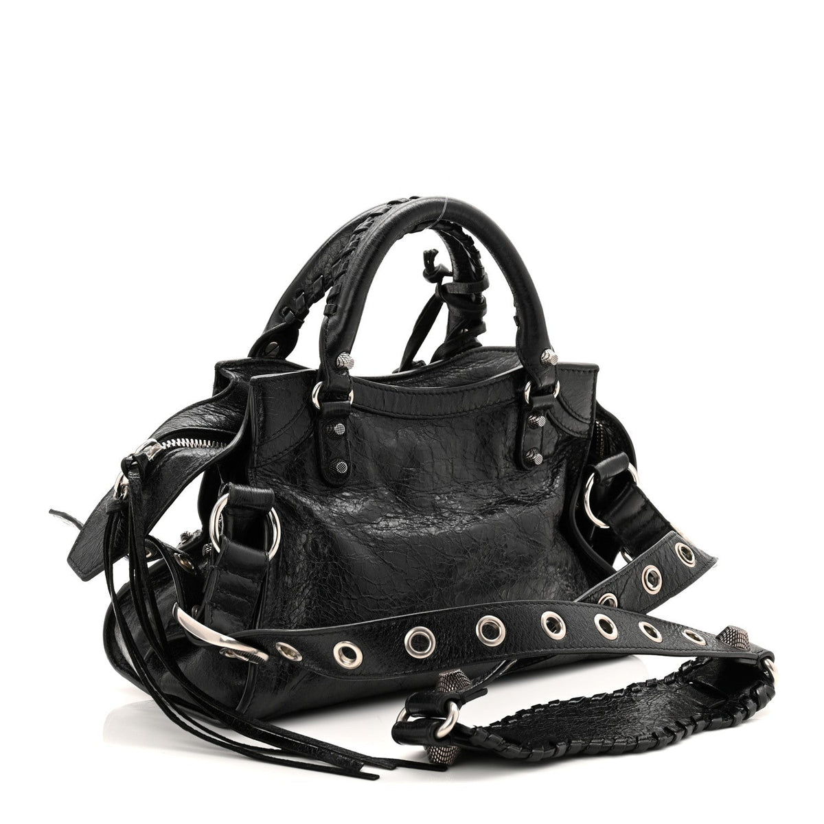Agneau Arena Neo Cagole Handbag XS Black