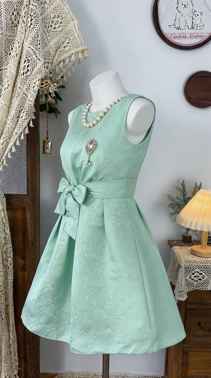 Beauty Homecoming Dress Jewel Bowknot Back to School Outfits Party Dress  D6528