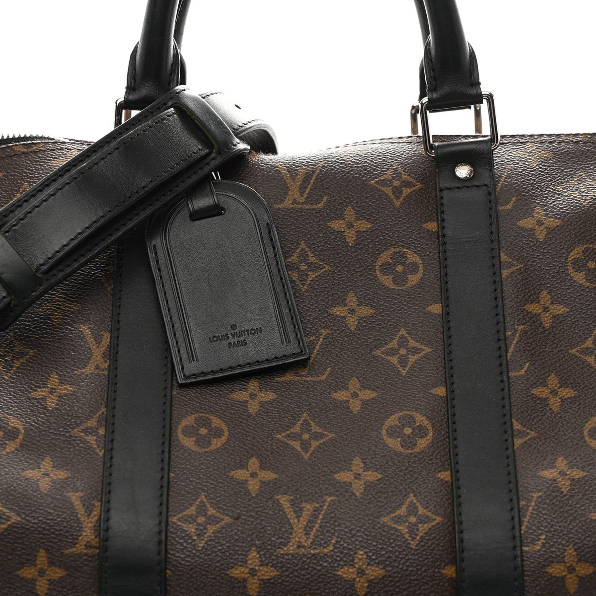 Monogram Macassar Keepall Bandouliere 55