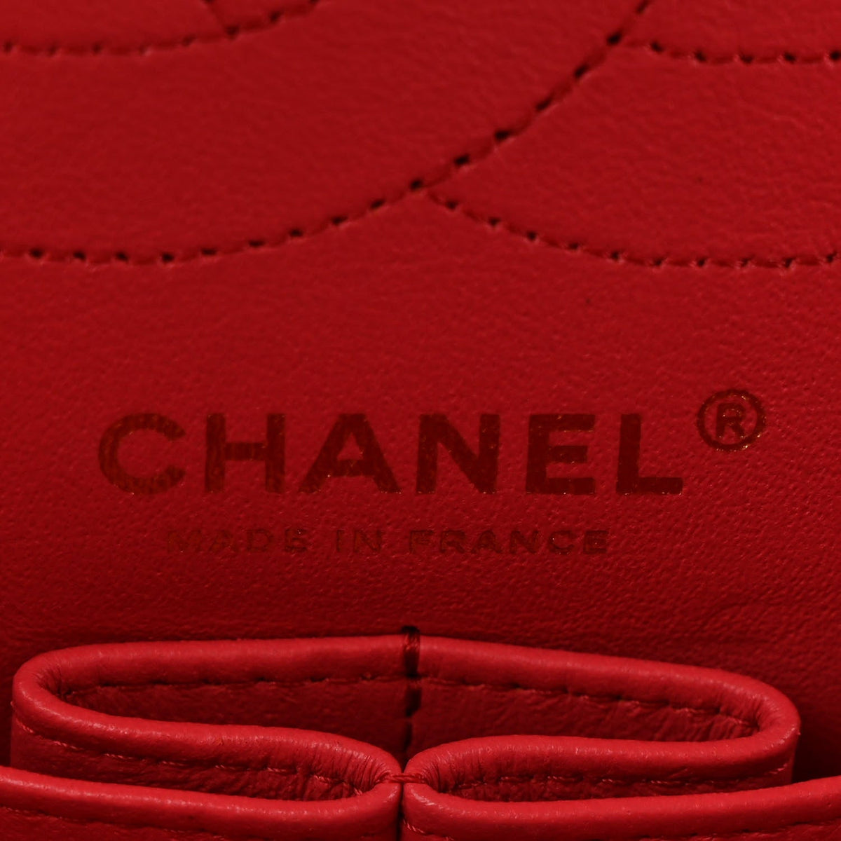 Lambskin Velvet Grosgrain Quilted 2.55 Reissue 225 Flap Red