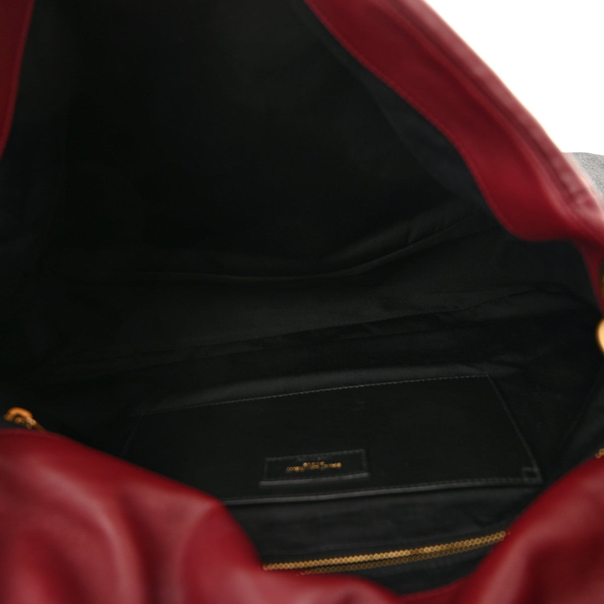 Lambskin Matelasse Monogram Maxi Jamie 4.3 New Dark Bordeaux
