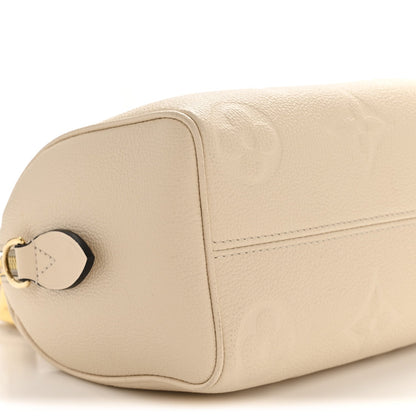 Empreinte Monogram Giant Speedy Bandouliere 20 Creme