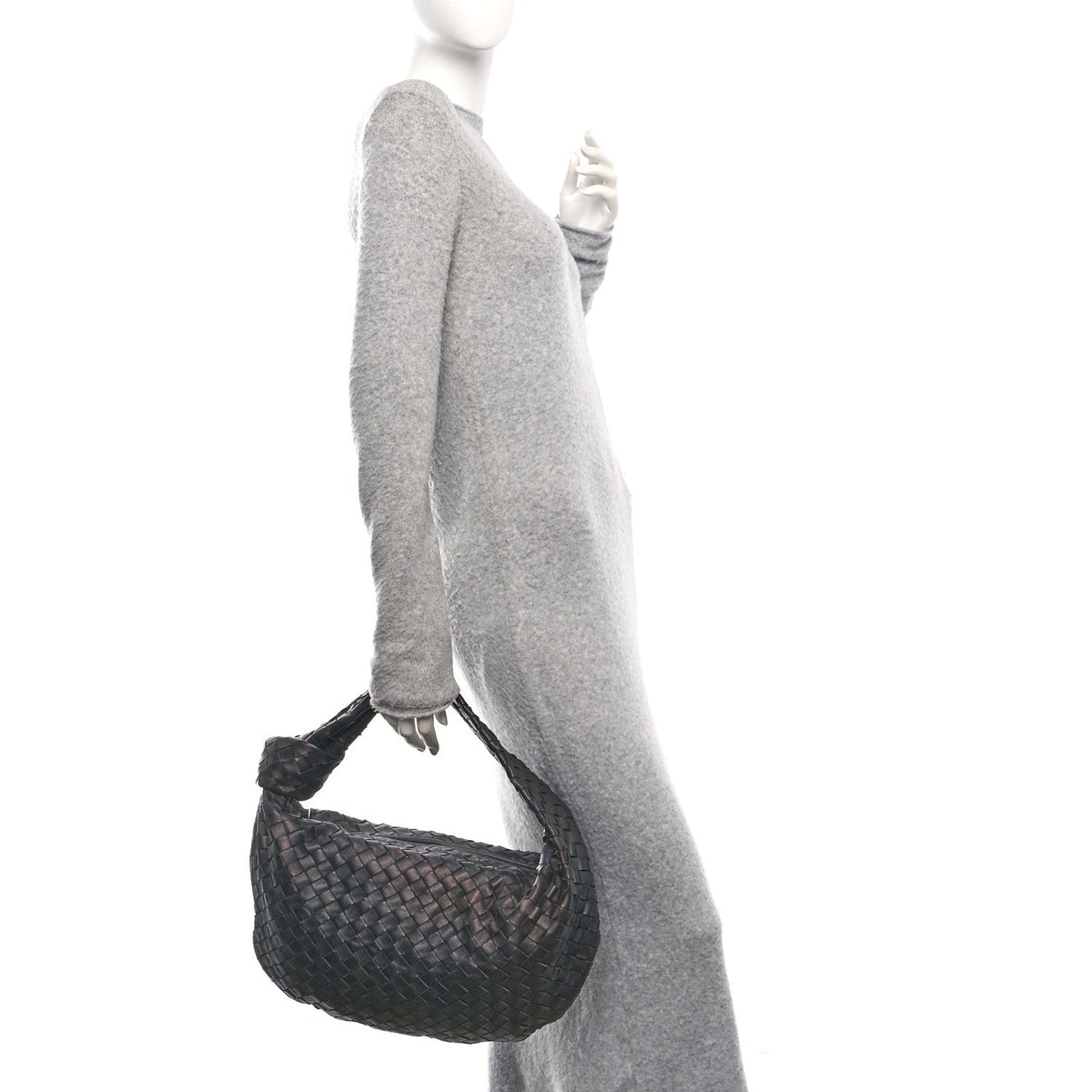 Nappa Intrecciato Small Jodie Black