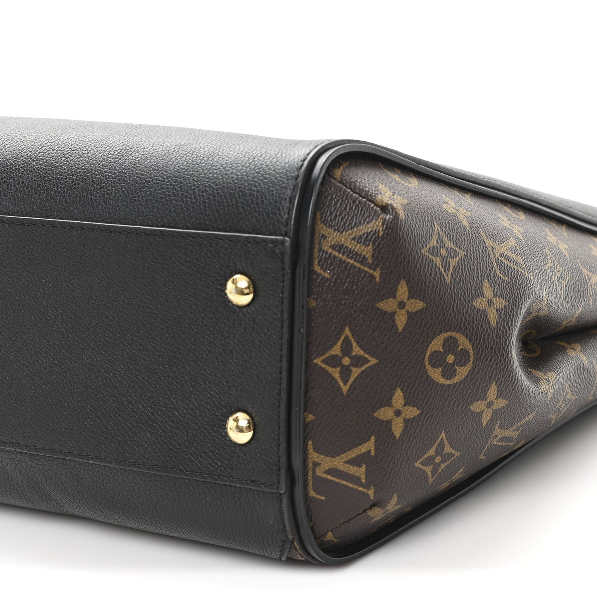 Calfskin Monogram Kimono Tote Black