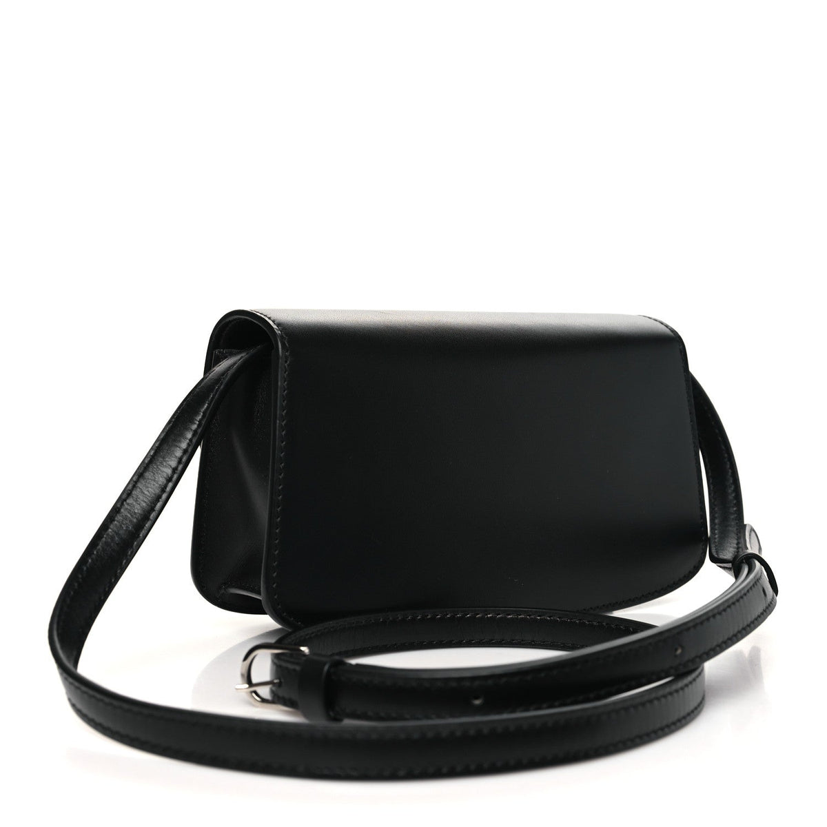 Smooth Calfskin The Sofia E/W Crossbody Black