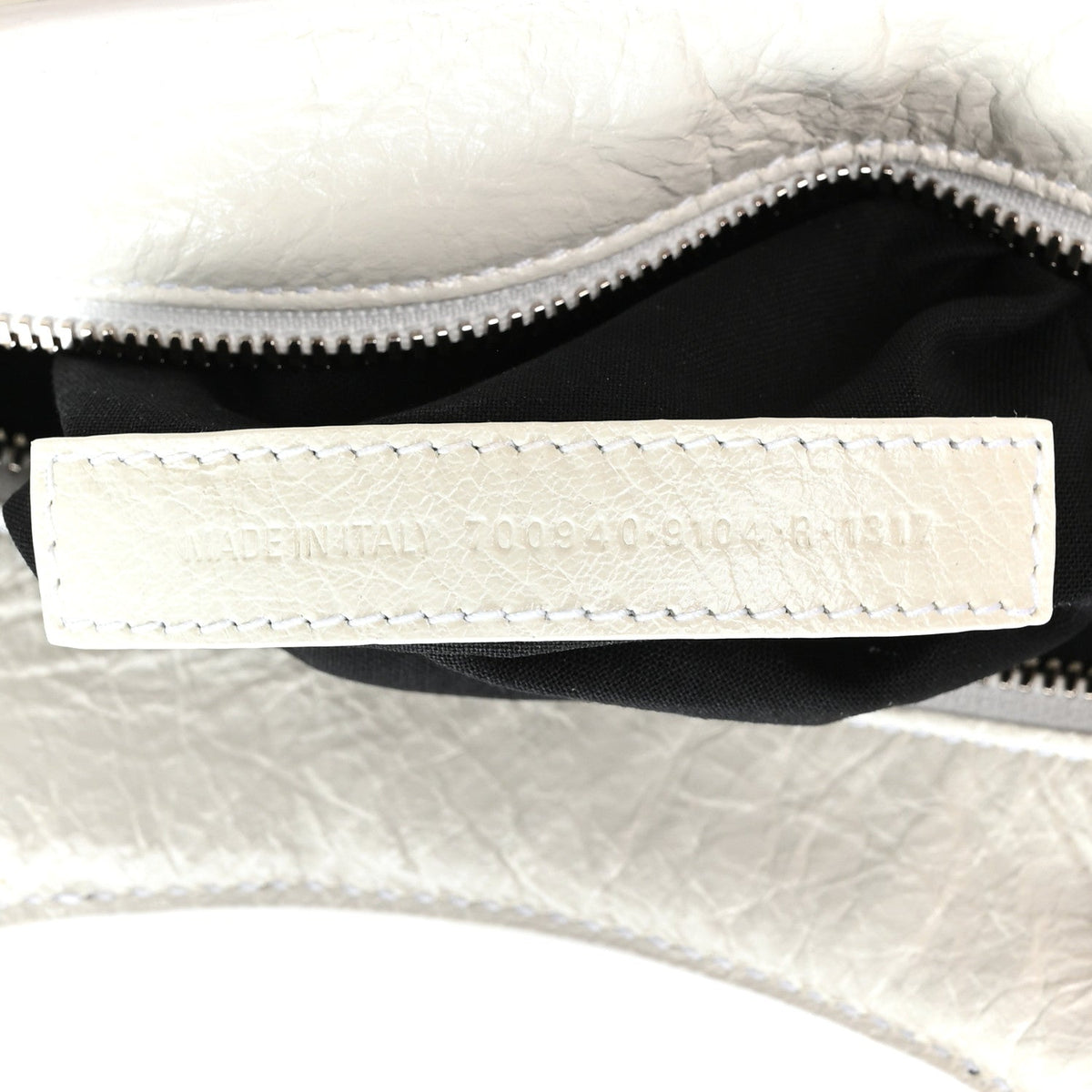 Agneau Arena Neo Cagole Handbag XS Optic White
