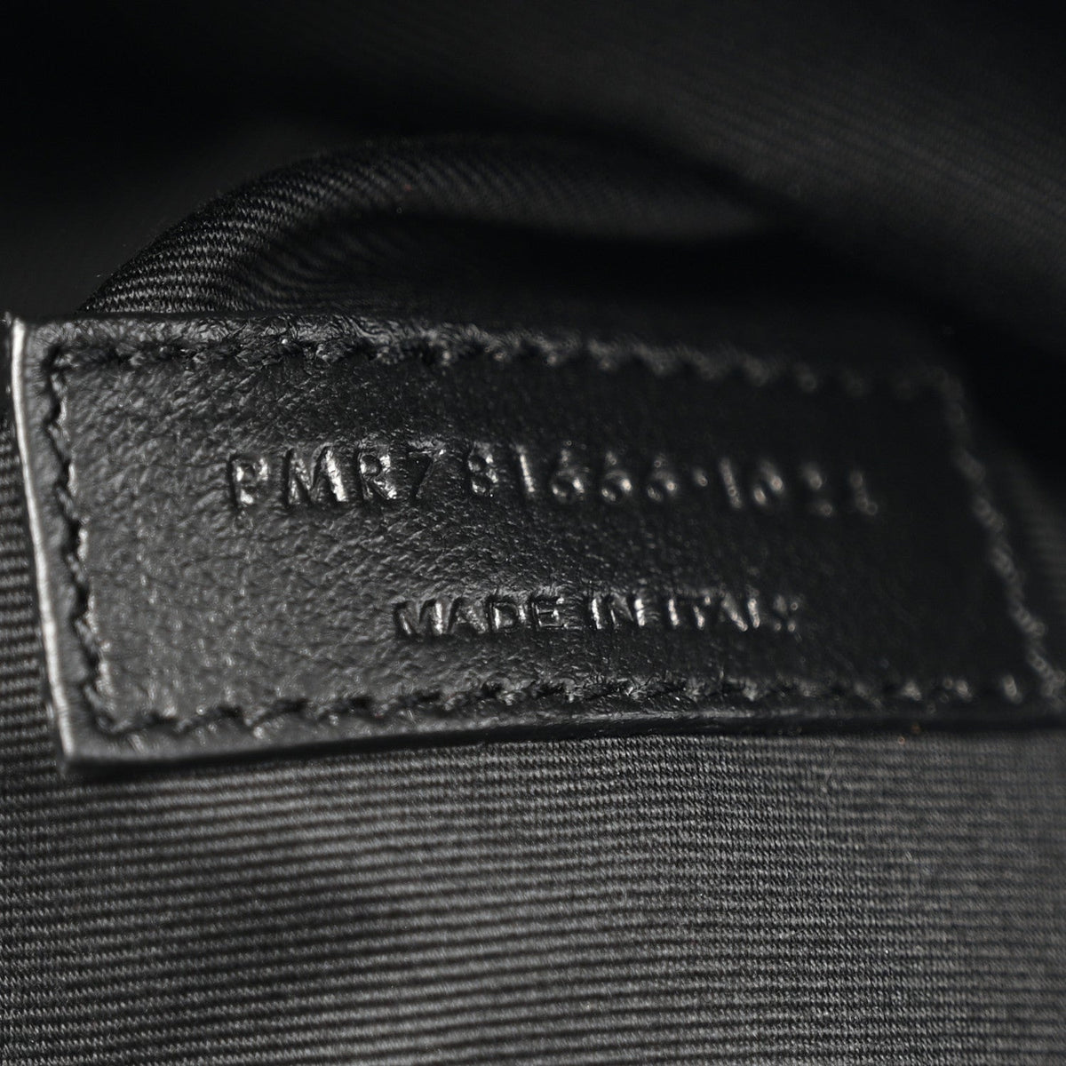 Lambskin Matelasse Monogram Large Jamie 4.3 Pochon Black