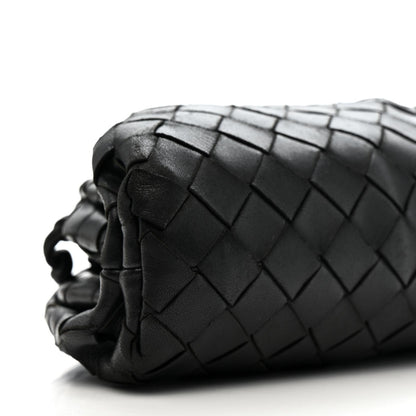 Nappa Intrecciato The Mini Pouch Black