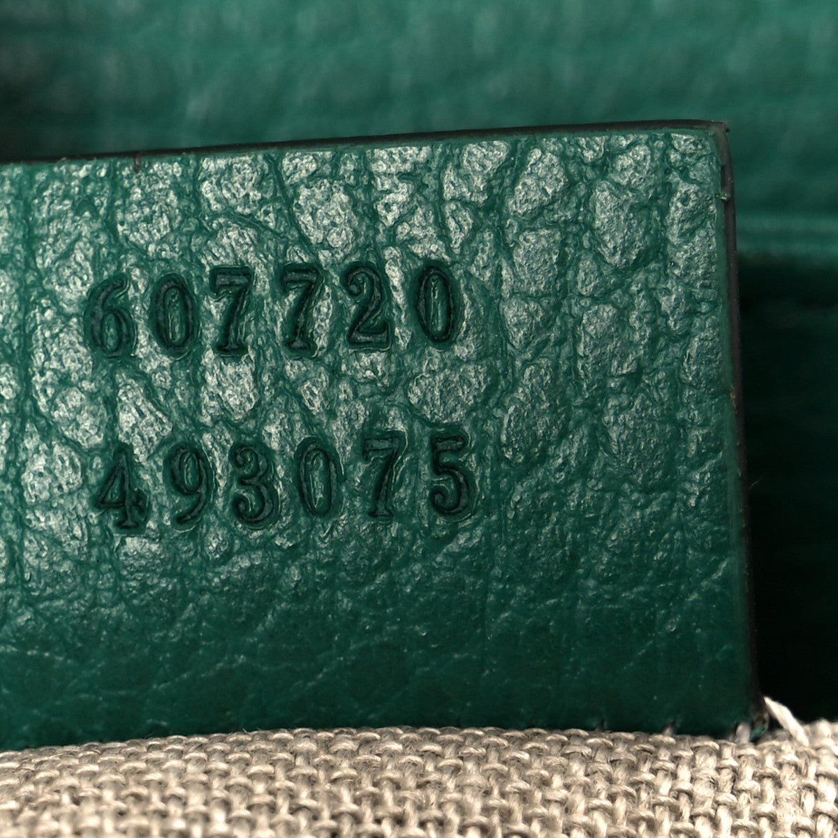 Dollar Calfskin Interlocking G Crossbody Bag Emerald