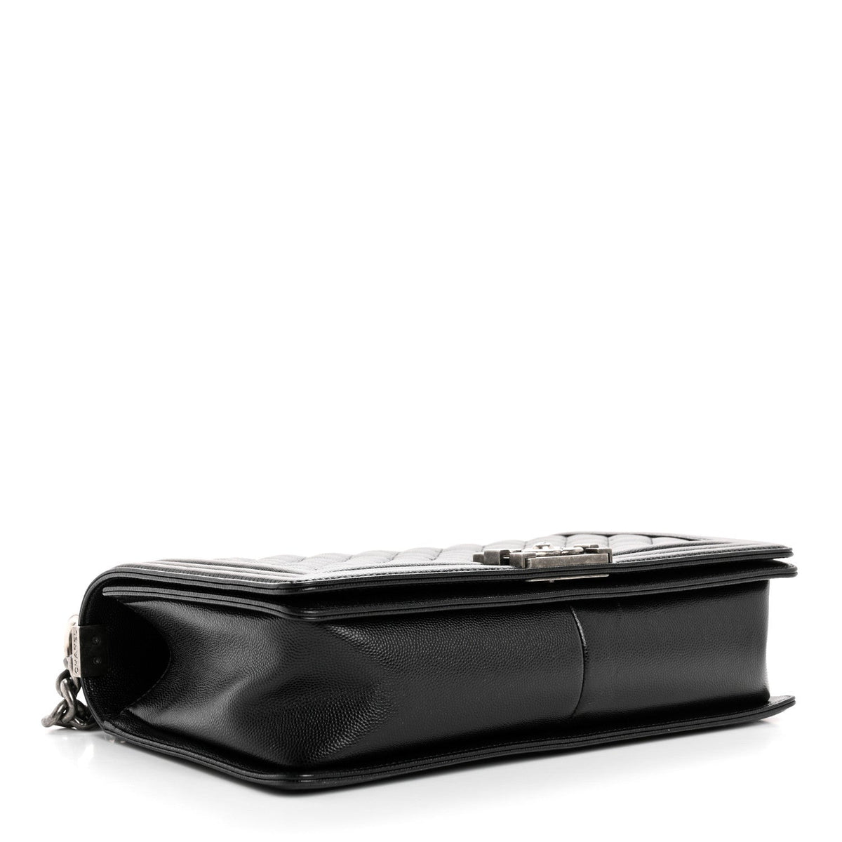 Caviar Quilted New Medium Boy Flap Black