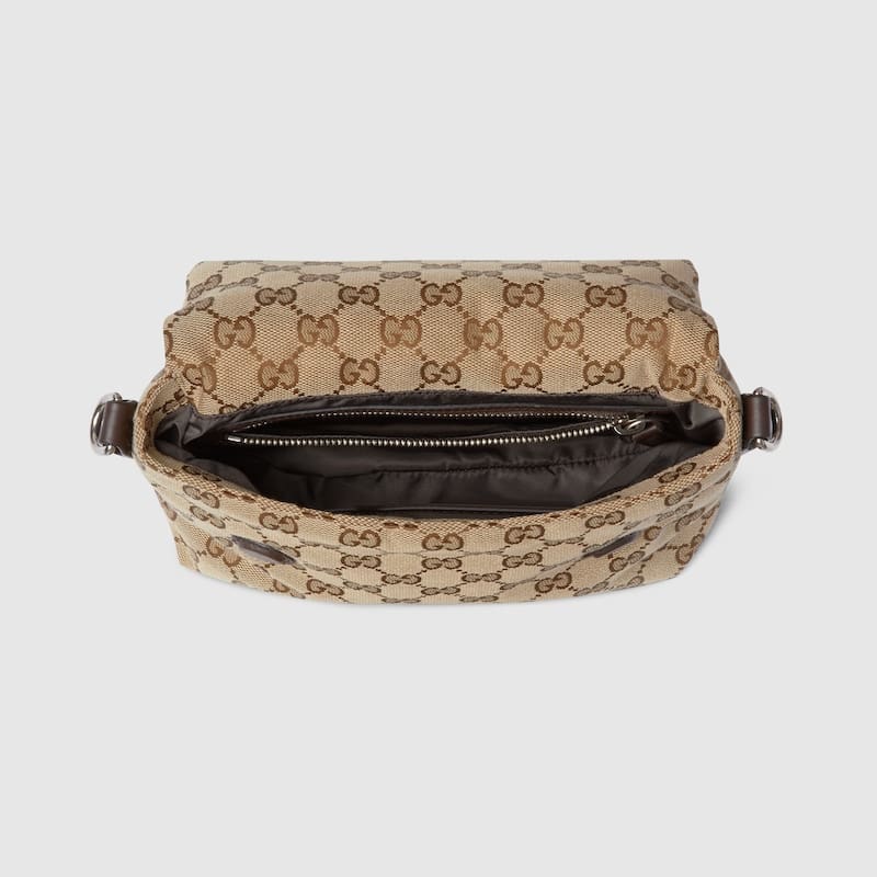 GUCCI  Small GG crossbody bag with Web