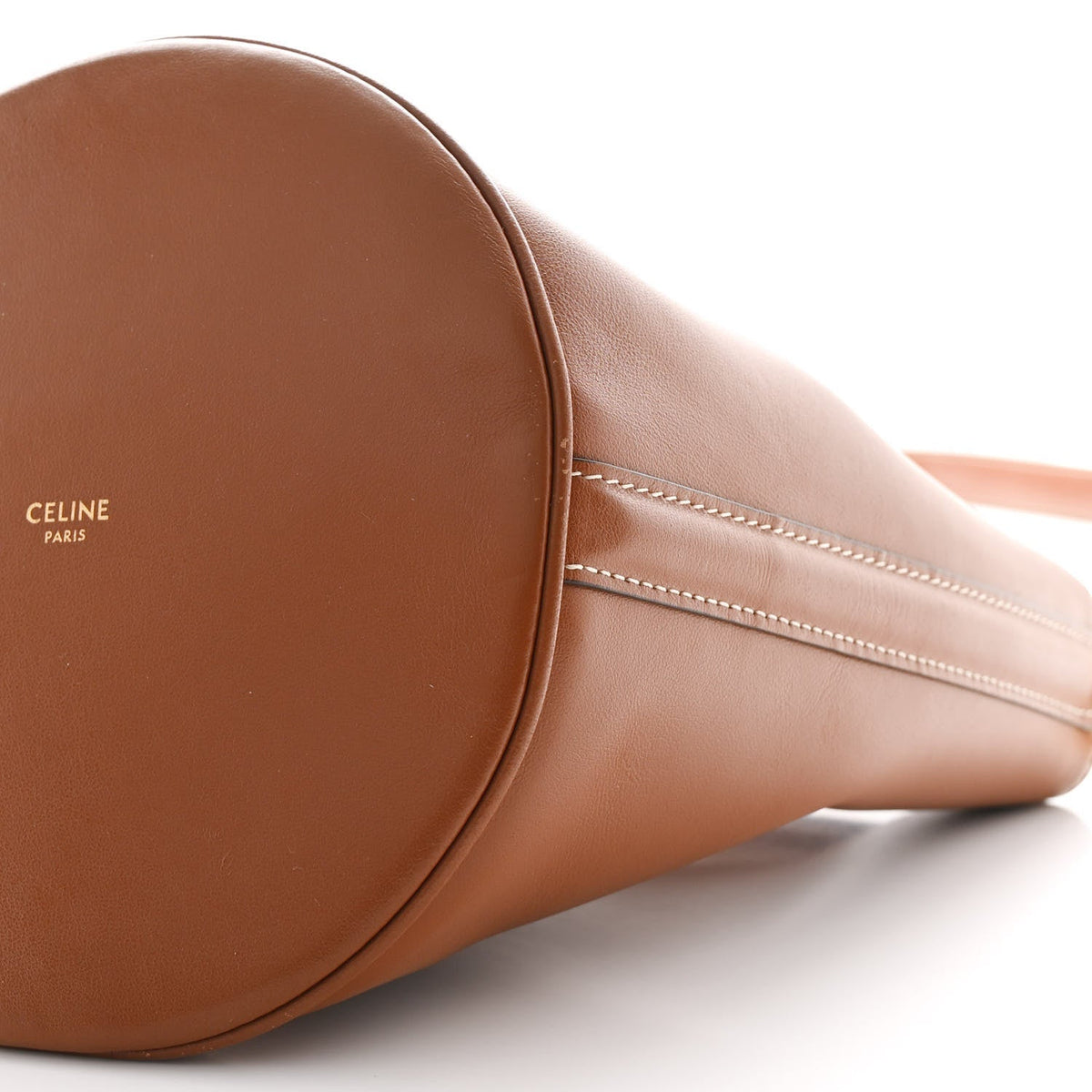 Smooth Calfskin Teen Bucket 16 Tan