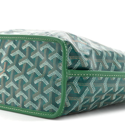 Goyardine Reversible Mini Anjou Green