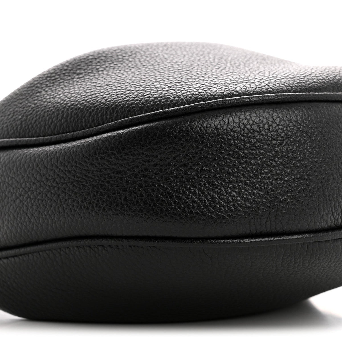 Supple Grained Calfskin Teen Lulu Shoulder Bag Black