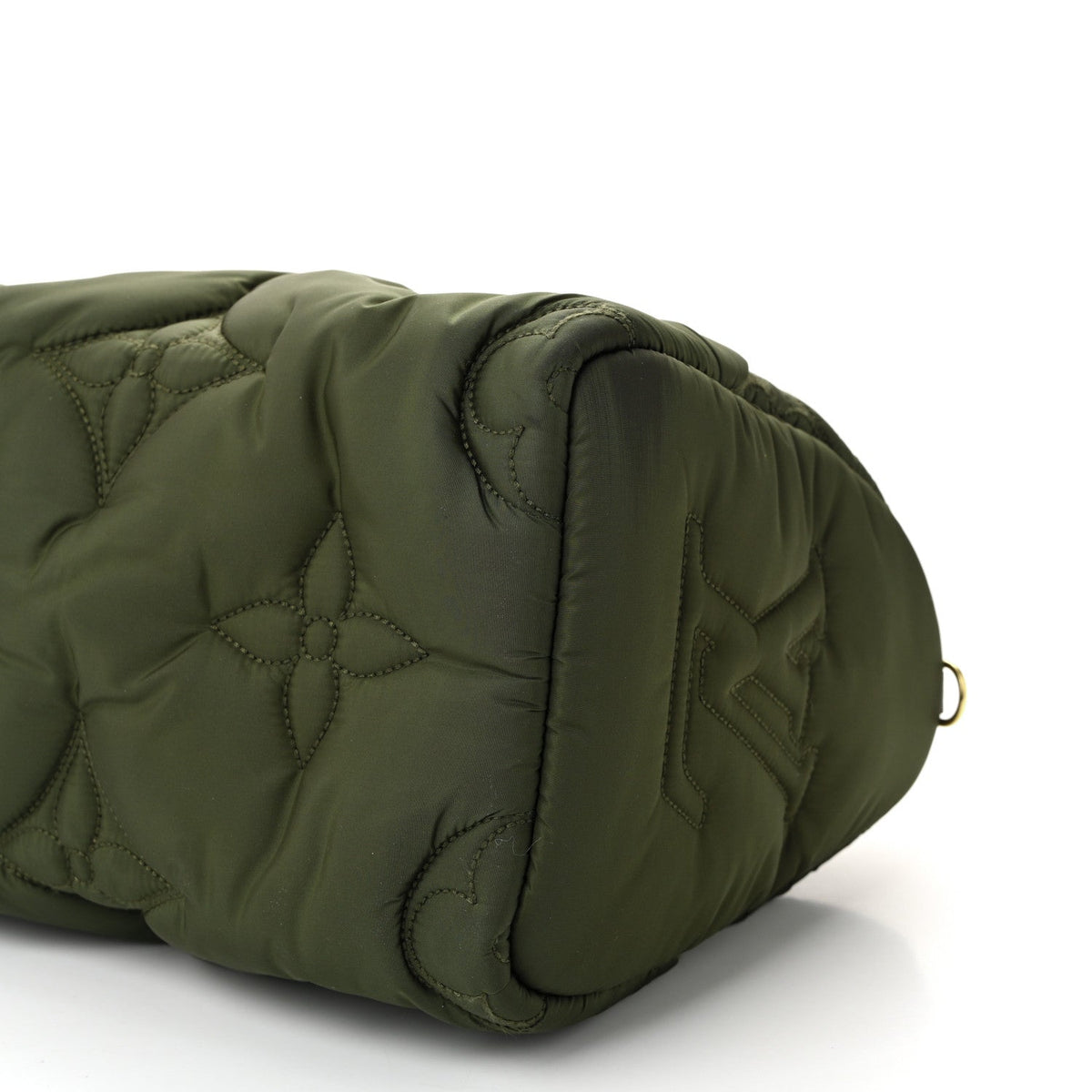 Econyl Mini Monogram Pillow Speedy Bandouliere 25 Khaki