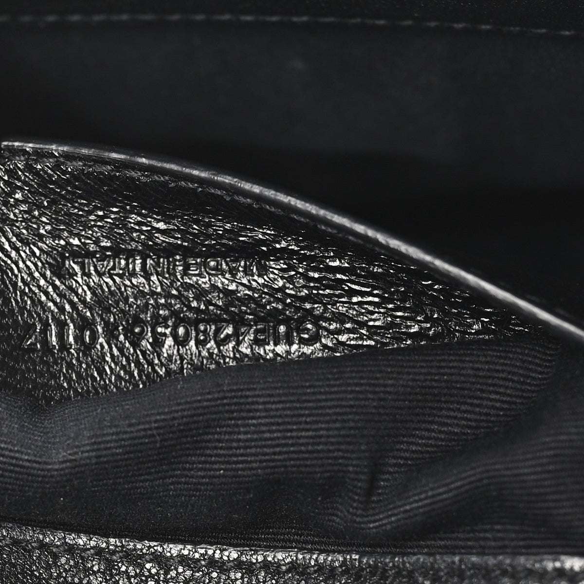 Calfskin Matelasse Diamond Quilted Monogram Medium College Bag Black