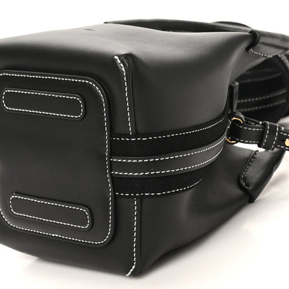 Smooth Calfskin Micro Bale Bag Black