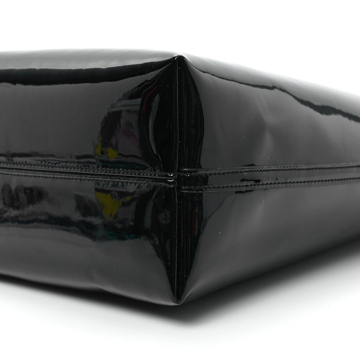 Patent Calfskin Rendez-Vous Hobo Black
